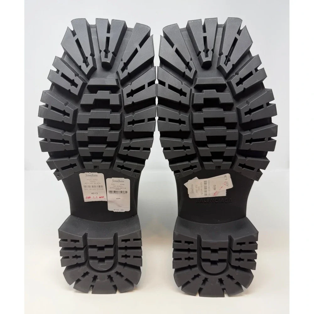 Balenciaga Trooper Rubber Boots Black Size 13 US 46 EU - Picture 6 of 9